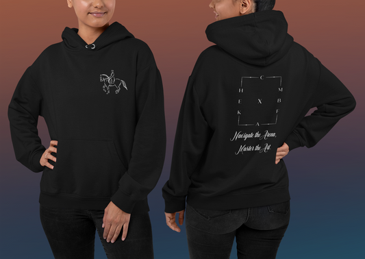 Dressage Lover Hoodie - Navigate the Arena, Master the Art