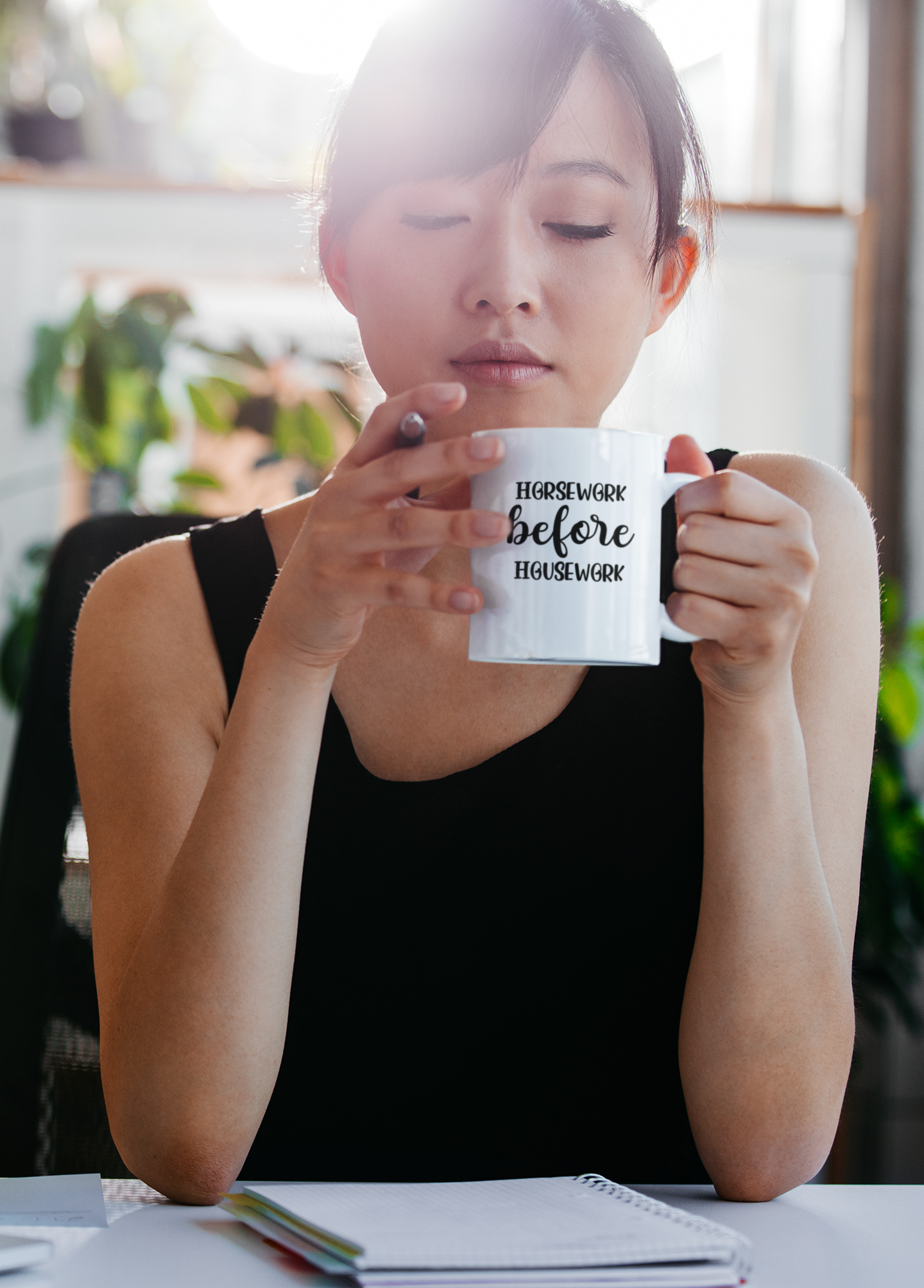 Horsework Before Housework Mug