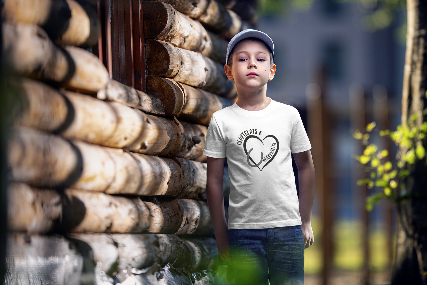 Kids' Heartbeats & Hoofprints T-shirt